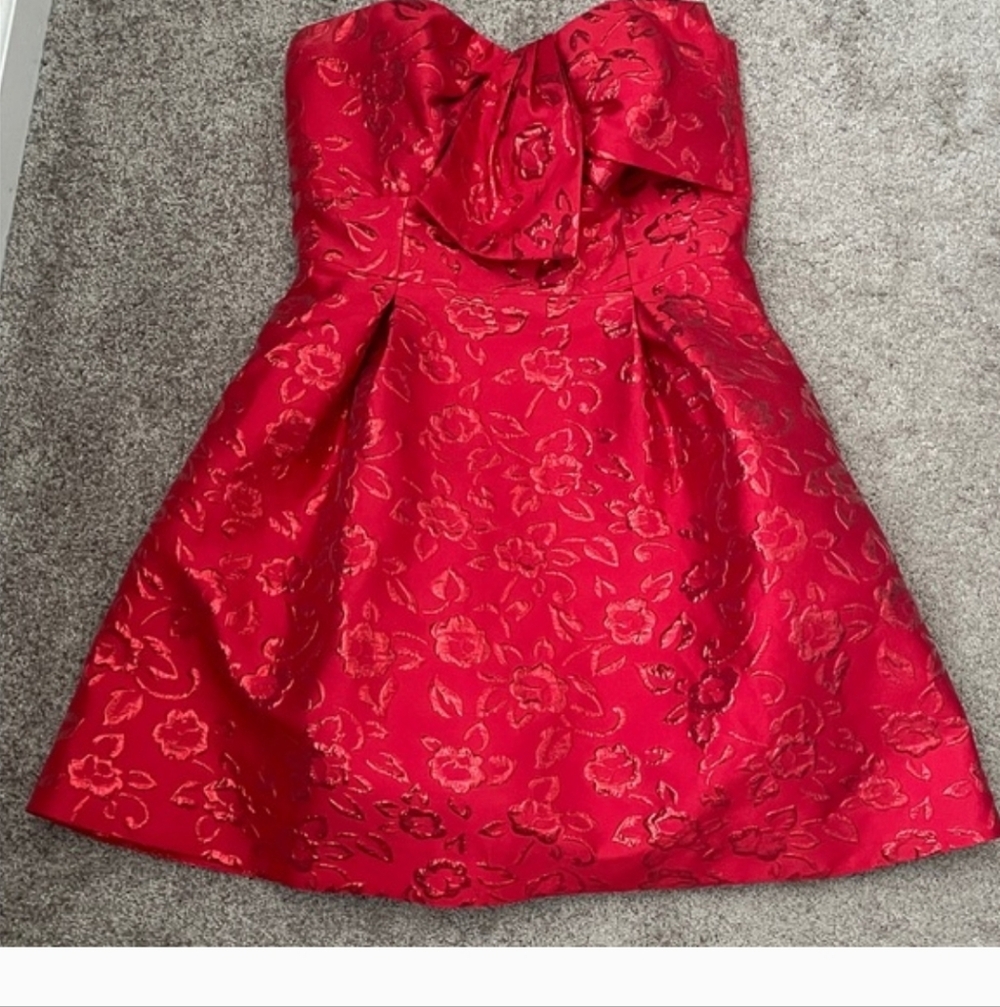 Euc Lilly Holiday Dress Size 8
